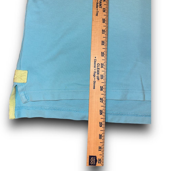 Orvis Men's Light Blue‎ Short Sleeve Cotton Polo Shirt Size Large - Picture 4 of 5